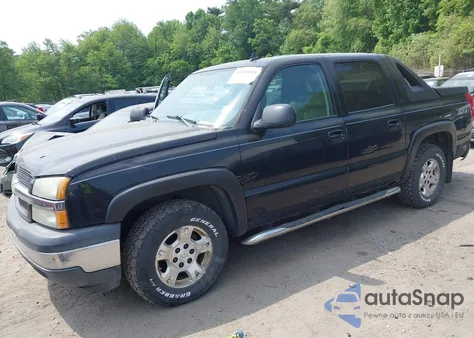 2006 Chevrolet Avalanche 1500 Z71 from USA, damaged, VIN 3GNEK12Z76G242460
